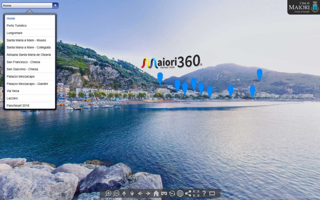 Virtual tour - maiori360.it - Screenshot - Amalfi Coast