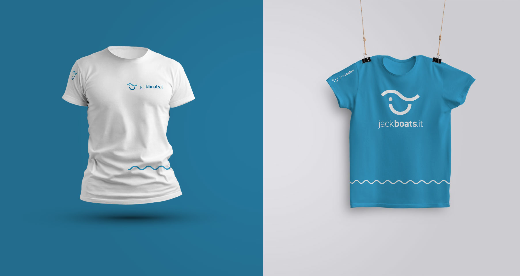 Logo design - Mockup - jackboats.it