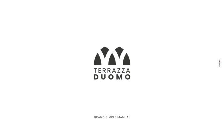 Logo design - Brand manual - Terrazza duomo - Amalfi
