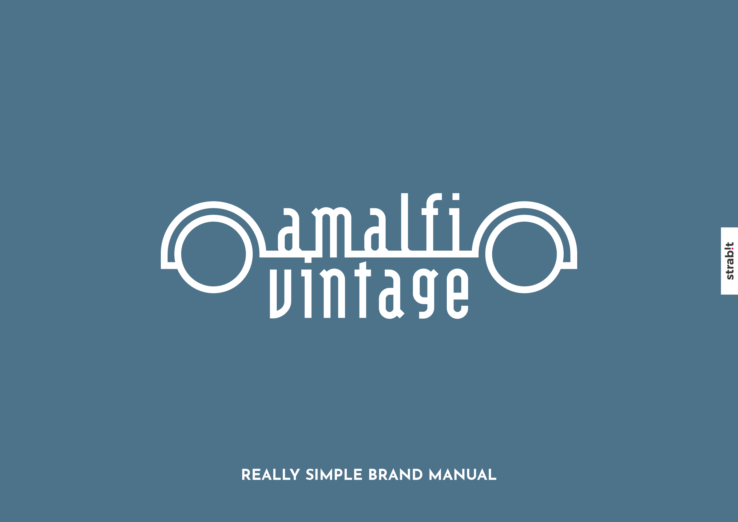 Amalfi Vintage – Logo design – Brand manual