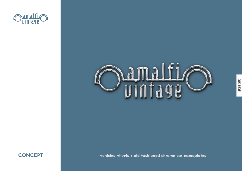 Amalfi Vintage - Logo design - Brand manual