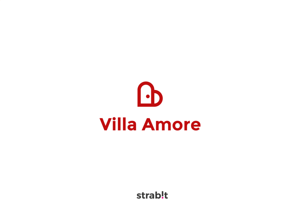 Logo e Brand design Villa Amore Hotel