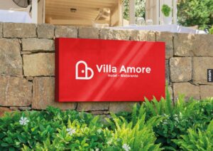 Logo e web design Villa Amore