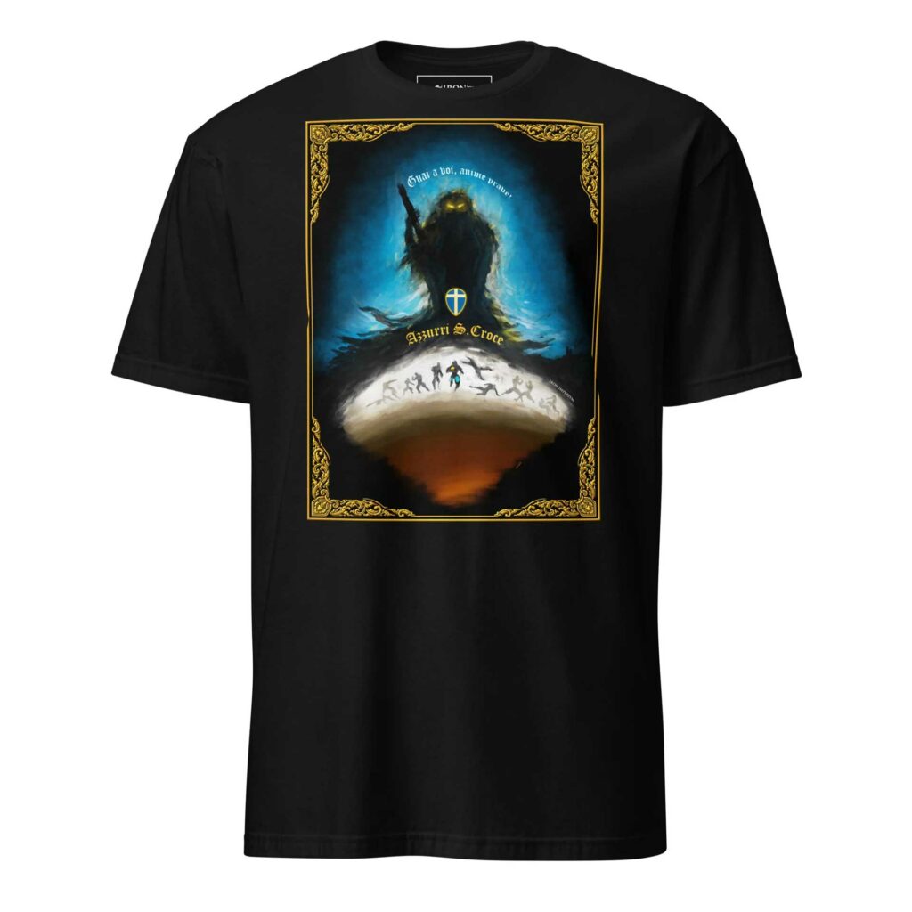 Illustrazione - Inferno di Dante - Iron Imperium - T-Shirt - Calcio Fiorentino