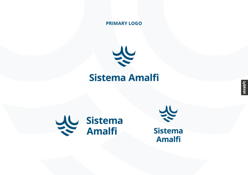 Logo design - Brand presentation manual - Sistema Amalfi