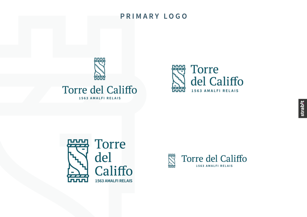 Logo - Graphic - Brand design - Torre del Califfo - 1563 Amalfi Relais - strab.it