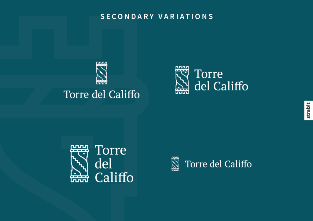 Logo - Graphic - Brand design - Torre del Califfo - 1563 Amalfi Relais - strab.it